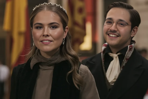 amalia met nieuwe vriend